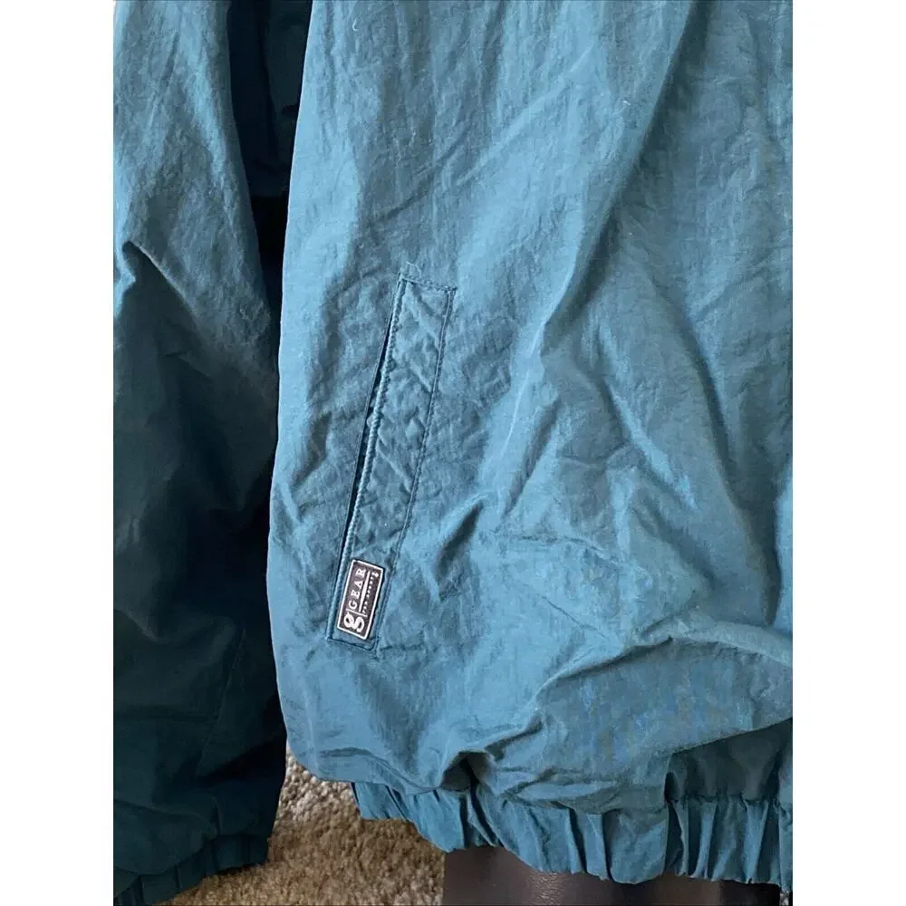 Vintage Gear For Sports Thick Jacket Coat Green 7up Men’s XXL 2XL Warm Gray EUC
